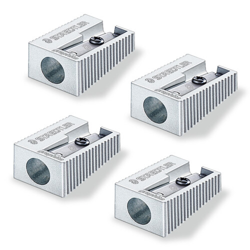 Staedtler STAEDTLER Single Hole Quality Aluminium Pencil Sharpener (4)