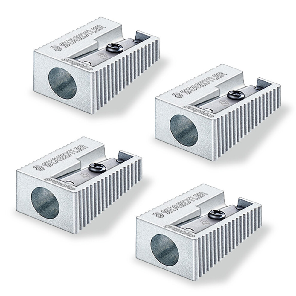 Staedtler Single Hole Quality Aluminium Pencil Sharpener (4)