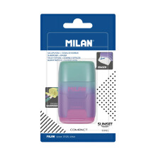 MILAN - Compact Sunset Eraser Pencil Sharpener Lilac - Pink