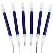 Uni-Ball Signo UMN-207 Pen Refills - 0.7mm Nib - Gel Ink - Blue - Pack of 6 Refills
