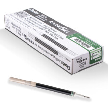 Pentel LR7-D3X Refill for EnerGel Pens 0.7 Ball = 0.35 mm Line Width Pack of 12 Forest Green