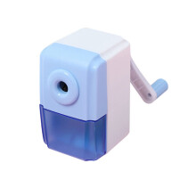 QIRUIRED Pencil Sharpeners Manual Sharpener Desktop Colored Pencil Sharpener Handheld Children Kids Gift School Stationery Office Students Supplies