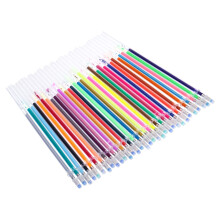 PATIKIL Glitter Gel Pen Refills Only, 100Pcs Fluorescence Pen Refills Metallic Neon Pastel Art Colored Ink 0.8mm for Adult Coloring Books Craft