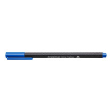 STAEDTLER 334-37 Triplus Fineliner Superfine Pen, 0.3mm Line Width - Ultramarine Blue (Box of 10)