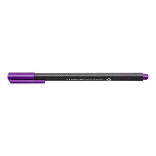 STAEDTLER 334-6 Triplus Fineliner Superfine Pen, 0.3mm Line Width - Violet (Box of 10)