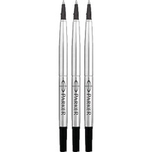 Parker Pen S0168630 ink rollerball pen refill Z41 Black, Black, 1