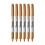Sharpie Sharpie Metallic Permanent Markers - Fine Point - Bronze - Pack of 6 1