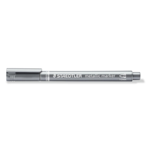 Staedtler Staedtler Metallic Marker - Silver (Pack of 10)