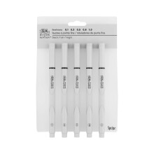 Winsor & Newton Assorted Fineliner, Black, Pack of 5