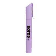 Kores - Pastel Highlighter Pen - Lilac High Liner Plus, Water Based-Ink Highlighter Pen, Chisel Tip - Stationery School Supplies, Office Supplies -