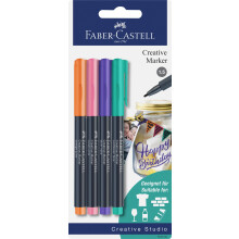 Faber-Castell Creative Studio Watercolours in Pans, Multicoloured, Set of 36, Art, Craft, Drawing, Sketching, Home, School, University, Colouring