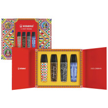 STABILO Highlighter BOSS ORIGINAL x DOLCE&GABBANA - Premium Box of 4 - Limited Edition