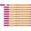 STABILO point 88 - Fineliner - Pack of 10 - Pink 1