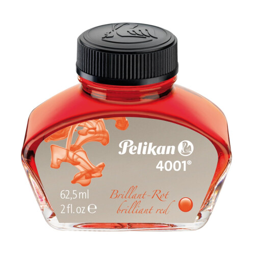 Pelikan 329169 ? Ink, 62.5ml, Bright Red