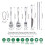 Boundless Voyage Ultra Light Titanium Camping Cutlery Set 5 Pcs 2
