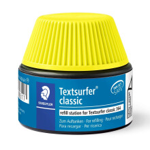 Staedtler 488 64-1 Textsurfer Classic Marker Pen 15-20 Refills for 364 Yellow