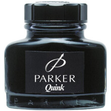 Parker Quink Bottled Ink Permanent 57ml Bottle Blue-Black Ref S0037490 (S0037490)