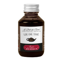 Jacques Herbin 17044T - Writing Ink Bottle 100ml - Fountain pens, Roller pens - Lie de The - Painting - Drawing - Calligraphy - Creative - Arts &