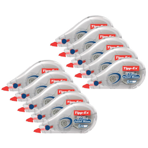 Tipp-Ex 10 x 932564, white, pack of 10 multi-pack