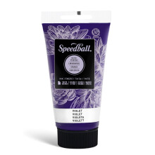 Speedball 75ml 2.5oz Water-Soluble Block Ink Violet, For Block Printing, Lino Printing, Screen Printing, For Artists Kit