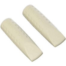 Faber-Castell 187000 Rubber Grip 2001 Eraser Cover, 3 x 2 Pieces, Grey = 6 Pieces