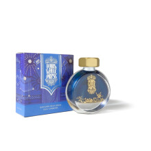 Ferris Wheel Press Fountain Pen Ink | Everyday Ink Collection | Bathurst Blue Denim with Silver Shimmer| 38ml