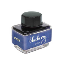 ONLINE Senses Blue Fountain Ink, 15 ml - Calligraphy & Handlettering Ink Bottle for Converter, Waterbased
