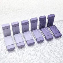 BAYTORY 12Pcs Erasers, Bulk Eraser for Pencils, Block Eraser Easily Erase Mistakes, Mini Gradient Color Eraser for School (Purple)