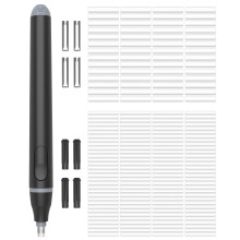 Foyucool Electric Eraser, 220pcs Refills, 2 Sizes, 2.3/5mm, Battery Operated, Automatic Portable Pencil Eraser, Electric Rubber for Drafting,