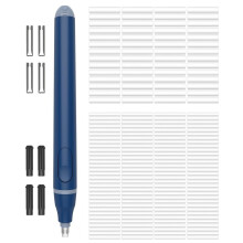 Cuteefun Electric Eraser, Electric Rubber with 220 Eraser Refills, 2 Sizes, Battery Operated, Automatic Pencil Rubber for Drawing, Ideal for Artists,