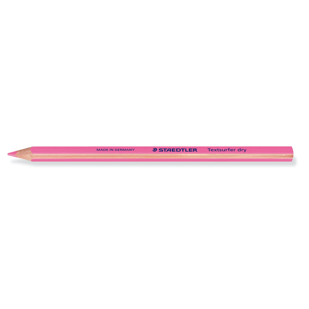 Staedtler 128 64-23 Textsurfer Dry Highlighting Pencil - Pink (Box Of 12)