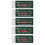Faber-Castell Faber-Castell Eraser/Rubber, 5 Radierer, 1 1