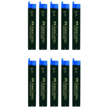 Faber-Castell for larger view drag mouse over the image pack of 5 super polymer fine leads 0.7HB 0.7 B