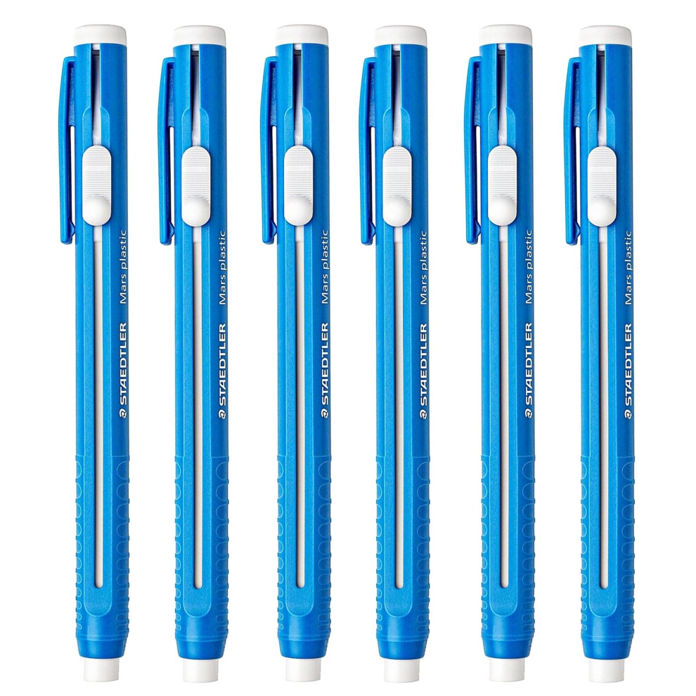 Staedtler 528 50 Mars Plastic Stick Propelling Graphite Eraser (6)
