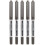 Uni-Ball uni-ball Eye Micro UB150 Rollerball Black 5 piece blisterpack 1