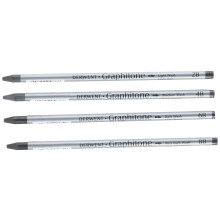 Derwent 34304 Graphitone Watersoluble Graphite Pencils, Set of 4 Shades (2B-8B), Professional Quality, 34304