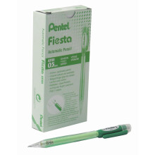 Pentel Fiesta Automatic Pencil, 0.5mm, Grade HB, 1 Pack of 12 Pencils, AX105-DO