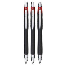 Uni Ball Red Jetstream Retractable Broad Rollerball Pen SXN-210 (Pack Of 3)