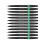 Pentel Pentel SESF30C-DX Extra Fine Brush Tip 12 Pieces Green 1