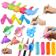Pencil Grippers for Kids Handwriting 20Pcs Finger Grips Holder Ergonomic Writing Aid Grip Posture Correction Training Tools for Children Preschoolers