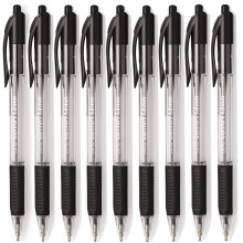 Cello Retractable Black Ballpoint Pens Pack of 48(1.0mm) Smooth Writing Ball Pen - Medium Point, Black Ink, stationery supplies, Ideal for School,