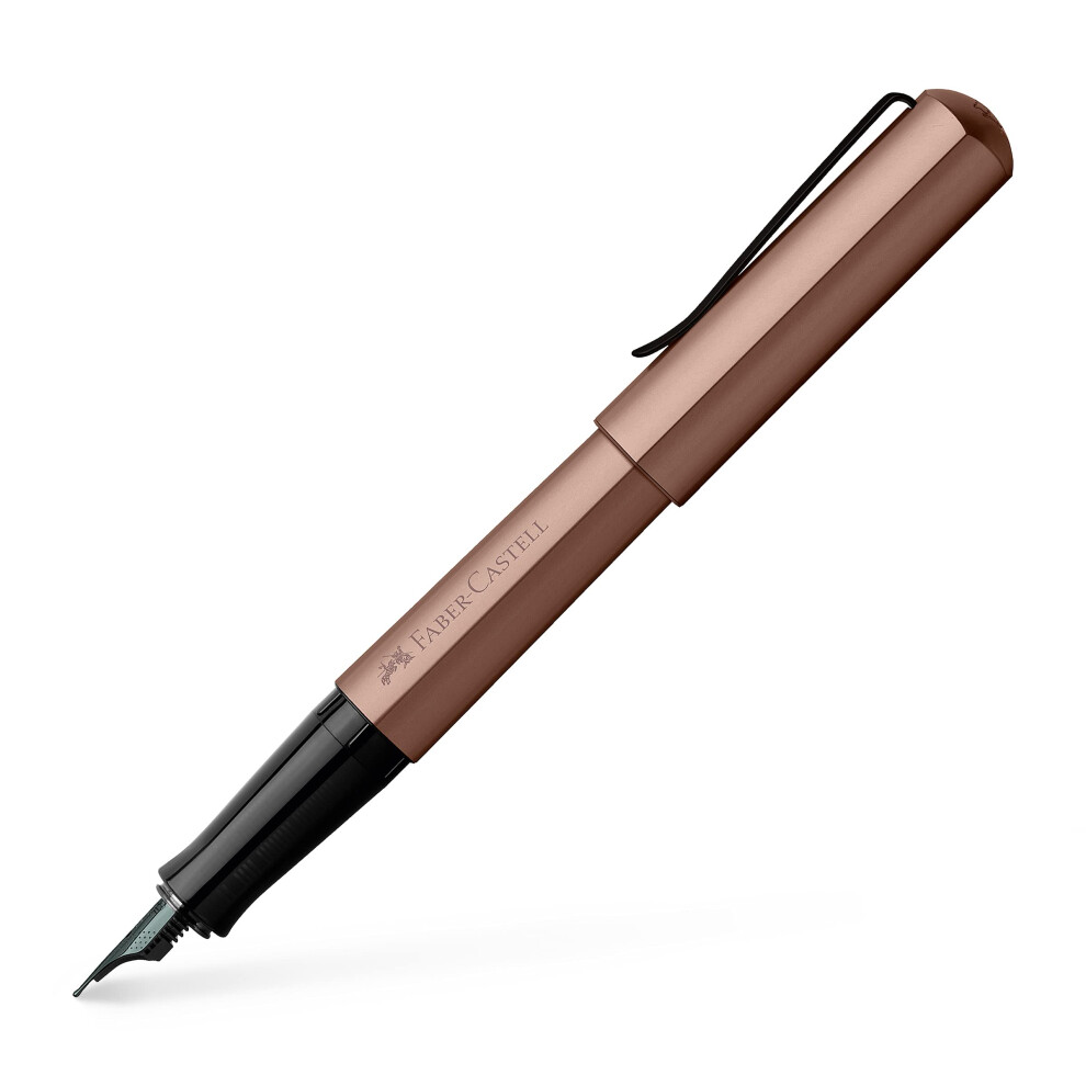 Faber-Castell Hexo Ef Fountain Pen - Bronze