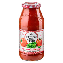 Le Conserve della Nonna Tomatenpaste mit Basilikum 500g