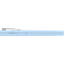 Faber-Castell Grip 2010 140848 Fountain Pen, Nib Width M, Sky Blue, Pack of 1