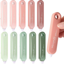 BetterJonny 10 PCS White Out Tapes, Tape Roller Instant Correction Tape Mini Whiteout Tape Set Cute Correction Rollers Aesthetic Stationery for