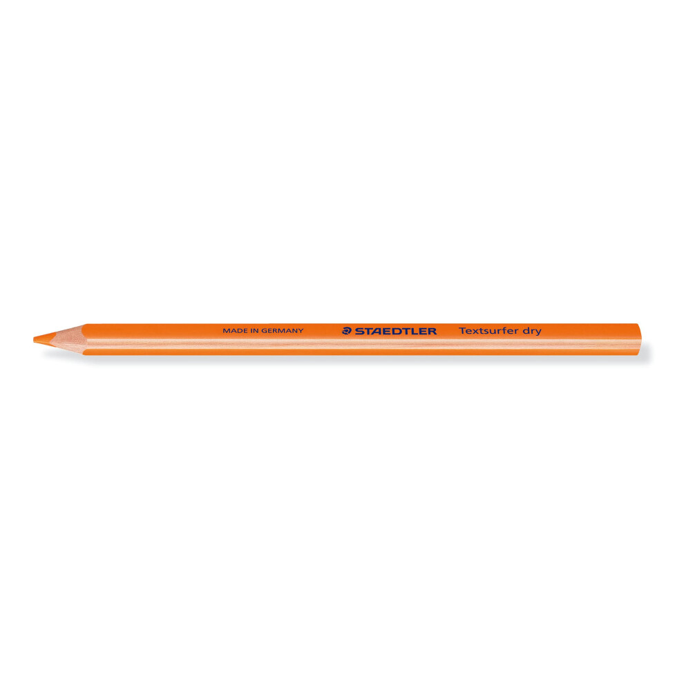 Staedtler Textsurfer Dry Pencil - Orange (Box Of 12)
