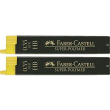 Faber Castell Super Polymer Leads 0.35HB Twin Pack