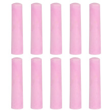 PATIKIL 10 PCS Dustless Chalk, Rose Red Sidewalk Chalk Large Solid Huge Washable Street Chalks for Outdoor Adults Painting Graffiti Art
