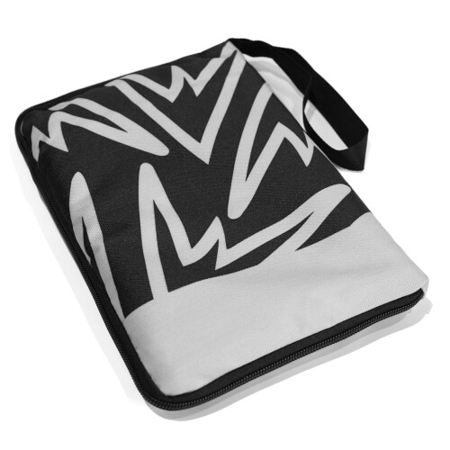 Psychi Climbing Guidebook Case for Bouldering Mountaineering Guides (Black/Grey) 2