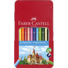 Faber-Castell 115801 Hexagonal Colour Pencil (Pack of 12)
